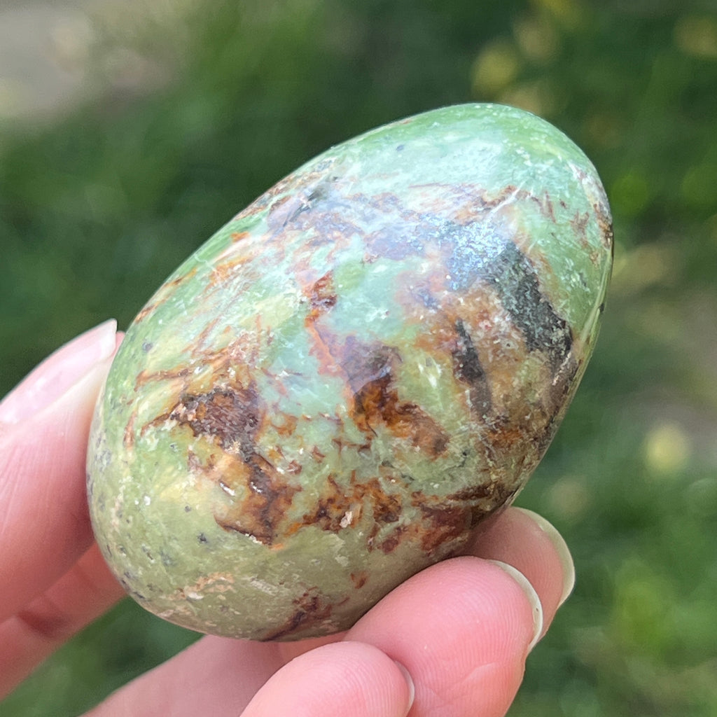 Palmstone crisopraz| Model 1, pietre semipretioase - druzy.ro 3 