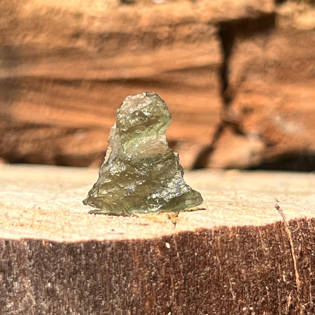 Moldavit piatra bruta model 2A/11, pietre semipretioase - druzy.ro 1 
