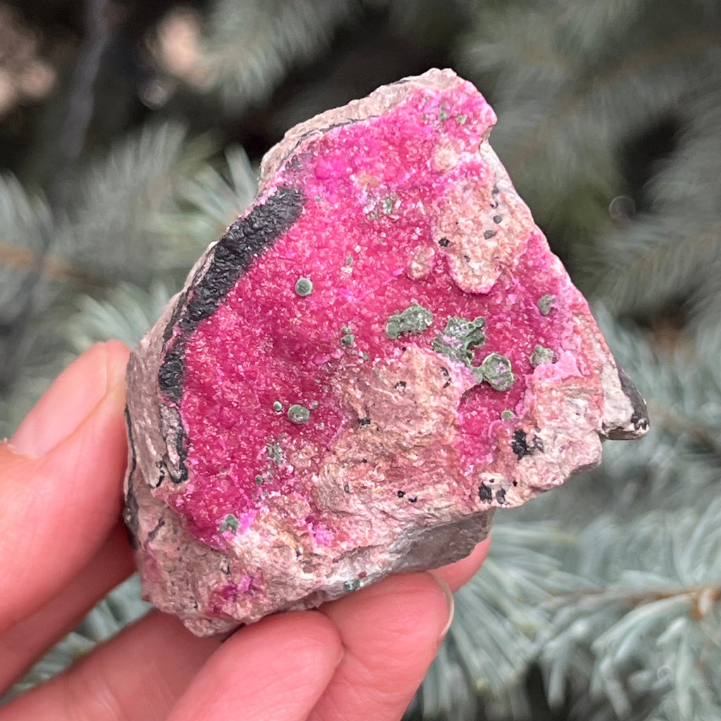Dolomit roz Salrose piatra bruta m19, druzy.ro, cristale 1