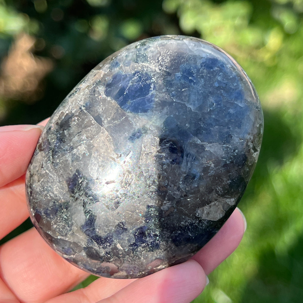 Palmstone Iolit (safir de apa) din Madagascar model 5, pietre semipretioase - druzy.ro 8 