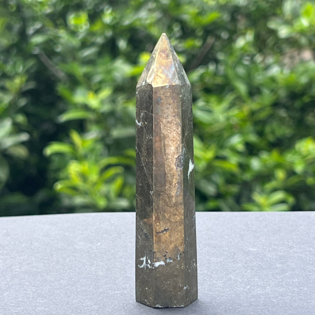 Obelisc pirita model 1, pietre semipretioase - druzy.ro 4 