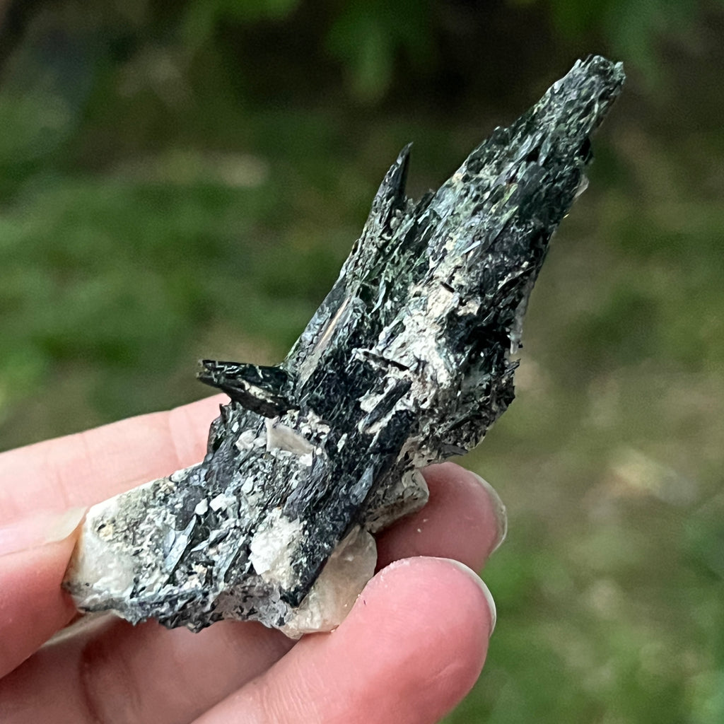 Cluster egirin mini cuart fumuriu/negru Zomba m6, pietre semipretioase - druzy.ro 3 
