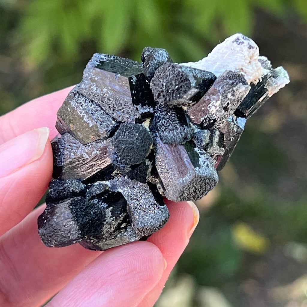 Cluster turmalina neagra model 15 din Erongo, Namibia, pietre semipretioase - druzy.ro 6 