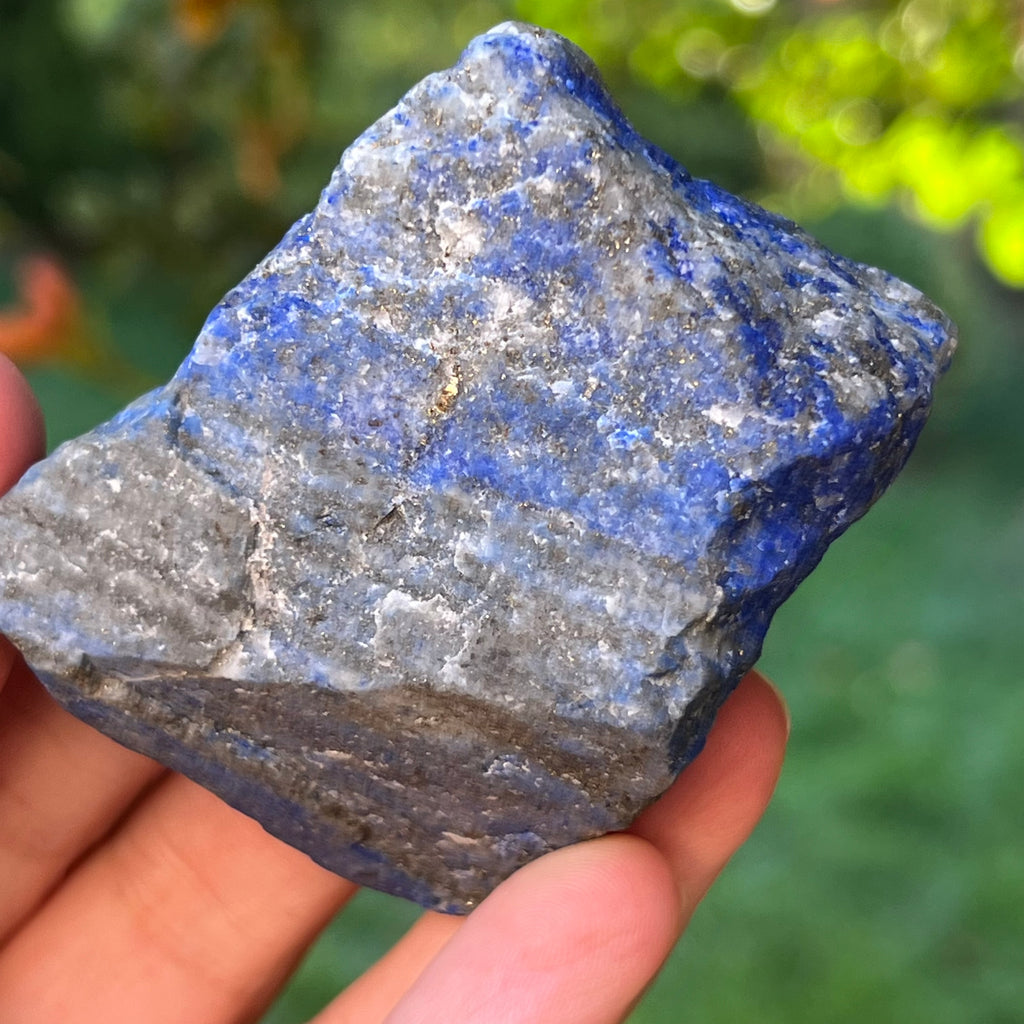 Piatra bruta Lapis Lazuli m3, druzy.ro, cristale 7