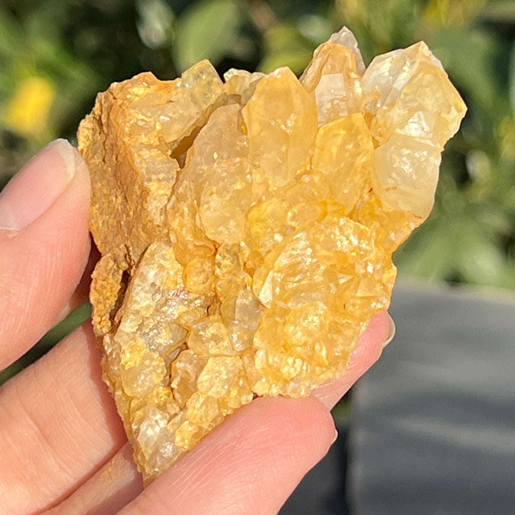 Cluster cuart lamaie Zambia, golden healer model 42, pietre semipretioase - druzy.ro 5 