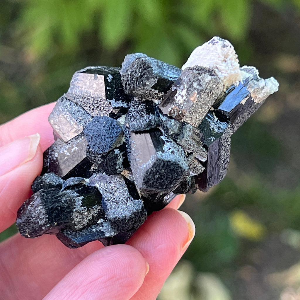 Cluster turmalina neagra model 15 din Erongo, Namibia, pietre semipretioase - druzy.ro 3 