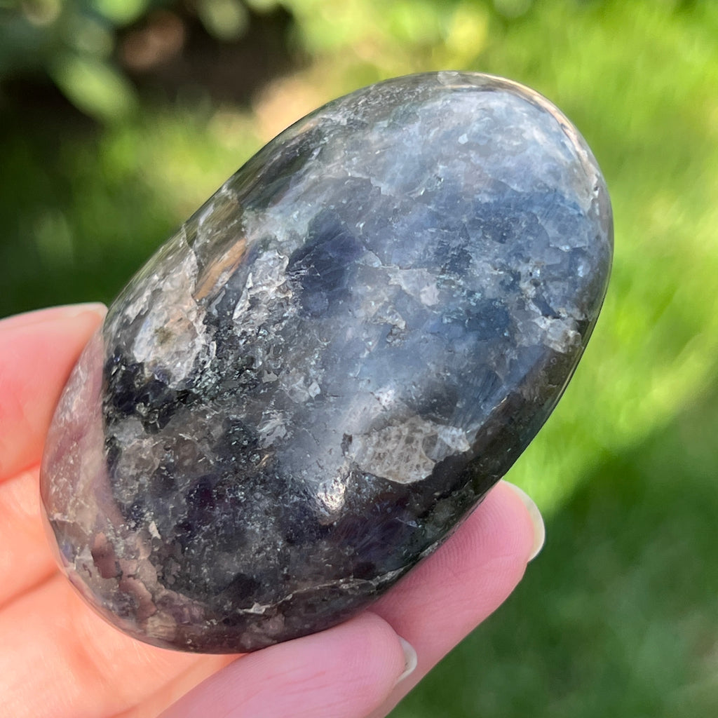 Palmstone Iolit (safir de apa) din Madagascar model 5, pietre semipretioase - druzy.ro 6 