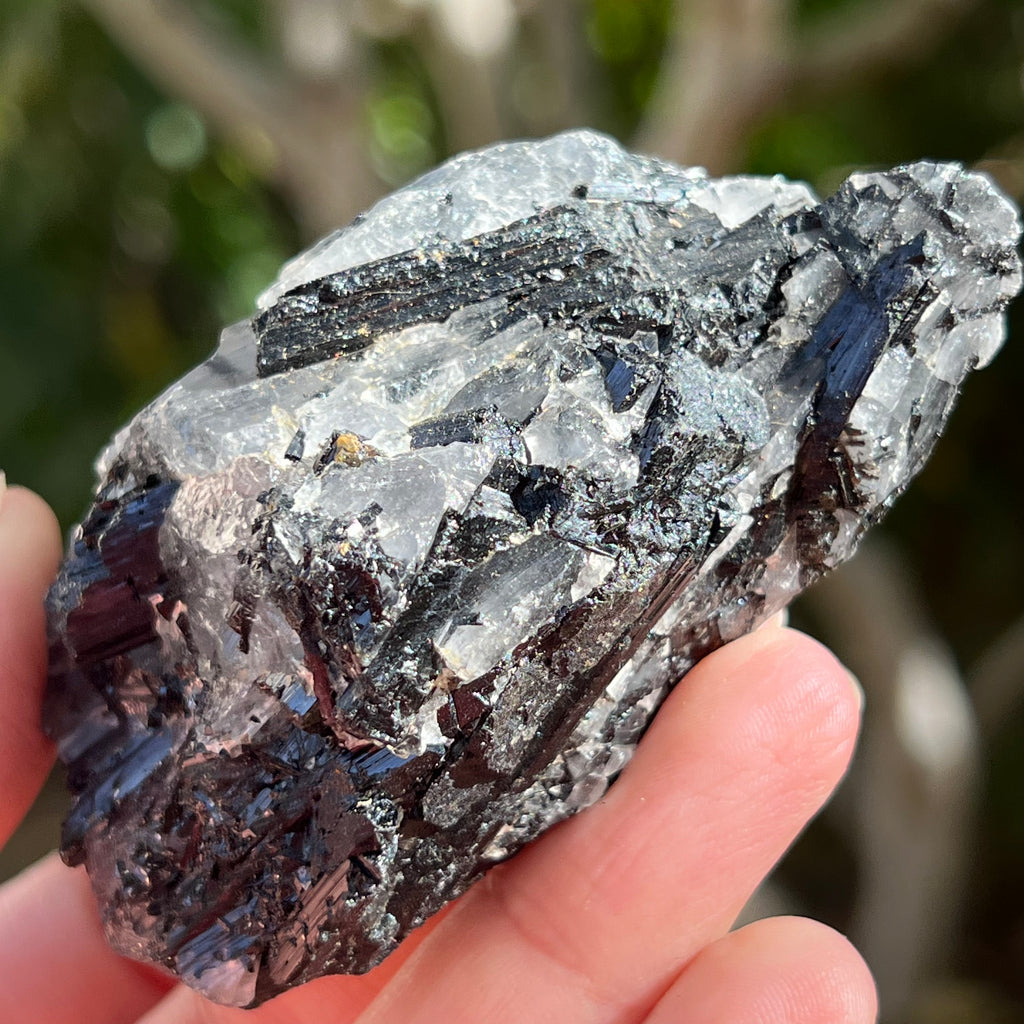 Turmalina neagra bruta Africa de Sud model 7, druzy.ro, cristale 2
