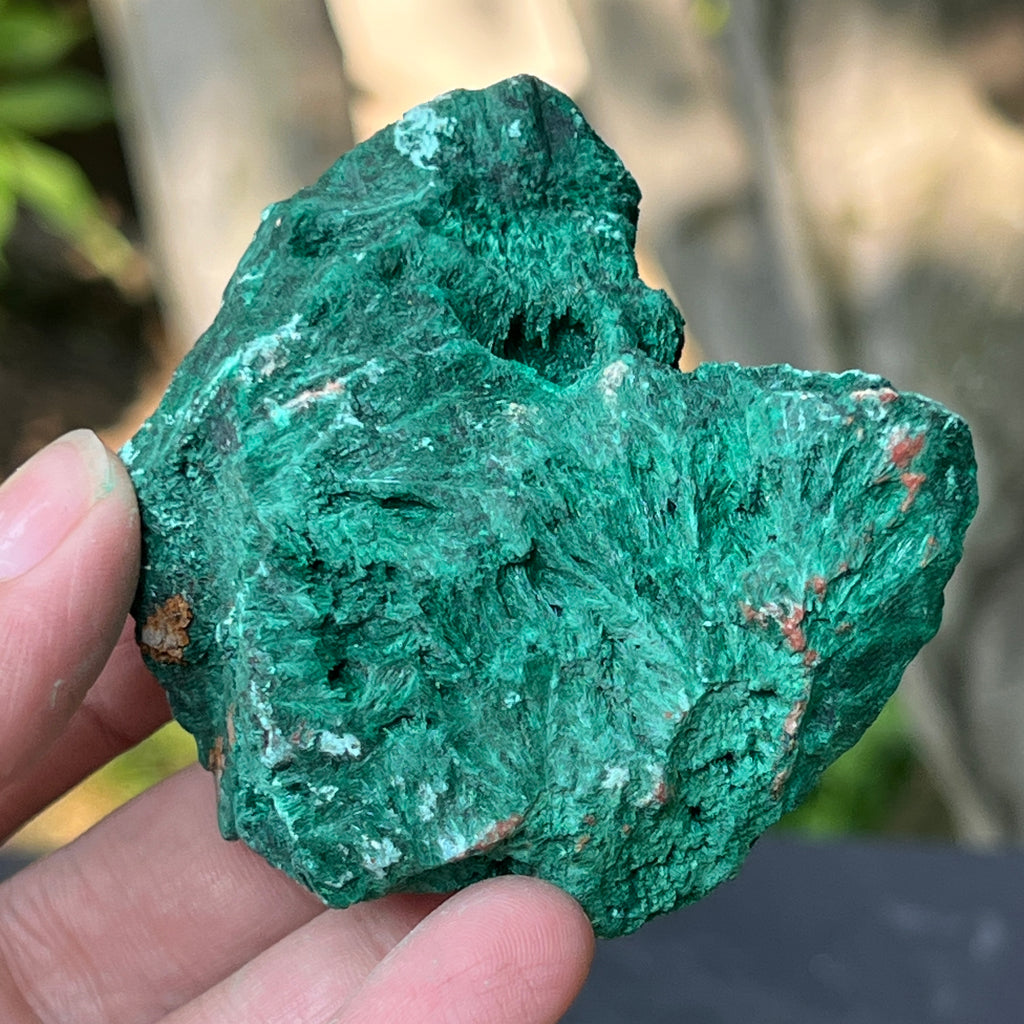 Malachit matasos piatra bruta m16, pietre semipretioase - druzy.ro 5 
