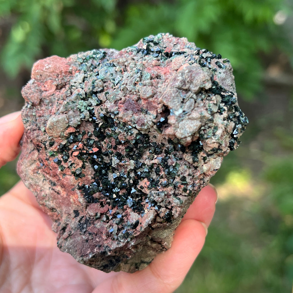 Libethenit floare de mina din Congo model 9, pietre semipretioase - druzy.ro 3 