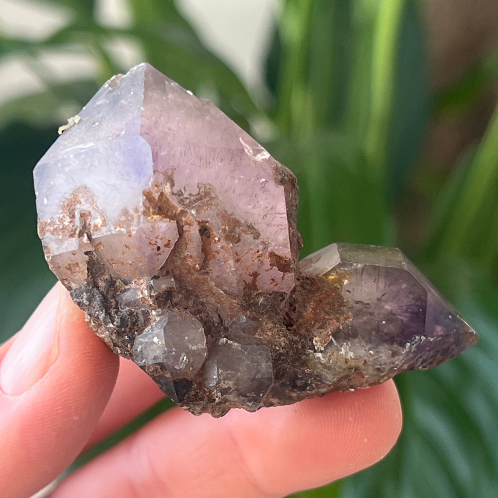 Ametist generator/varf mina Brandberg | Model L64, pietre semipretioase - druzy.ro 2 