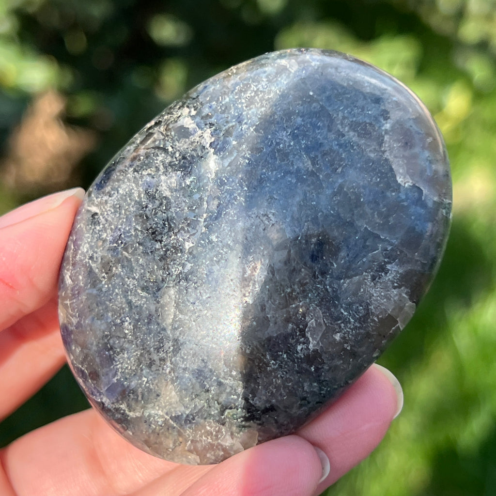 Palmstone Iolit (safir de apa) din Madagascar model 5, pietre semipretioase - druzy.ro 3 