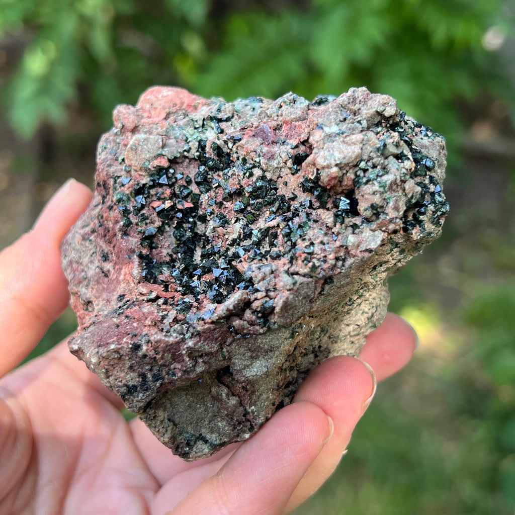Libethenit floare de mina din Congo model 9, pietre semipretioase - druzy.ro 2 