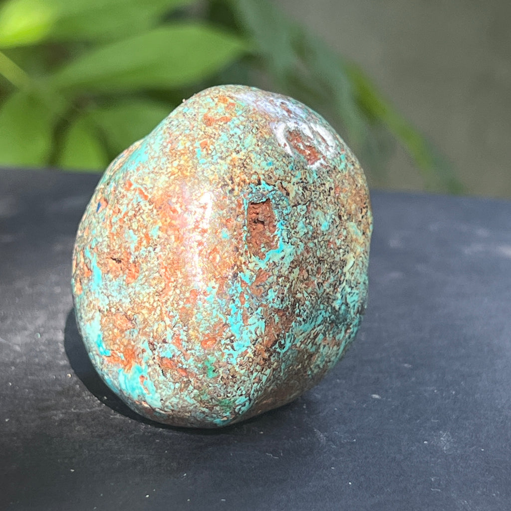 Shattuckite forma libera/palmstone m4, pietre semipretioase - druzy.ro 7 