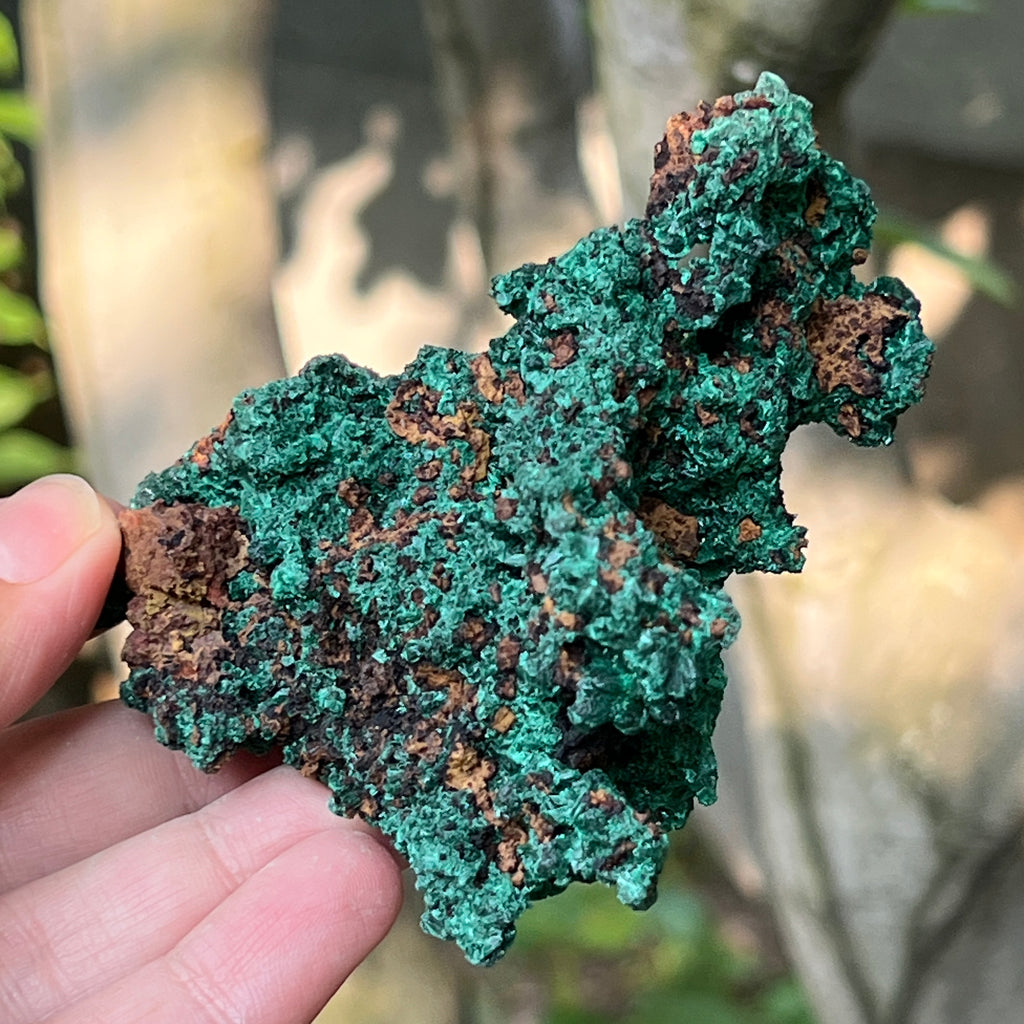 Malachit matasos piatra bruta m12, pietre semipretioase - druzy.ro 3 