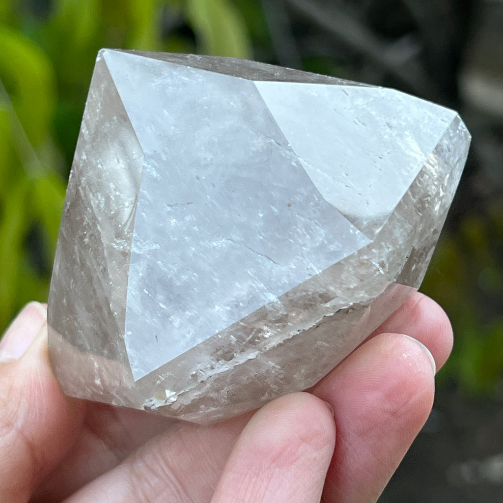 Cuart fumuriu forma diamant model 3, pietre semipretioase - druzy.ro 4 