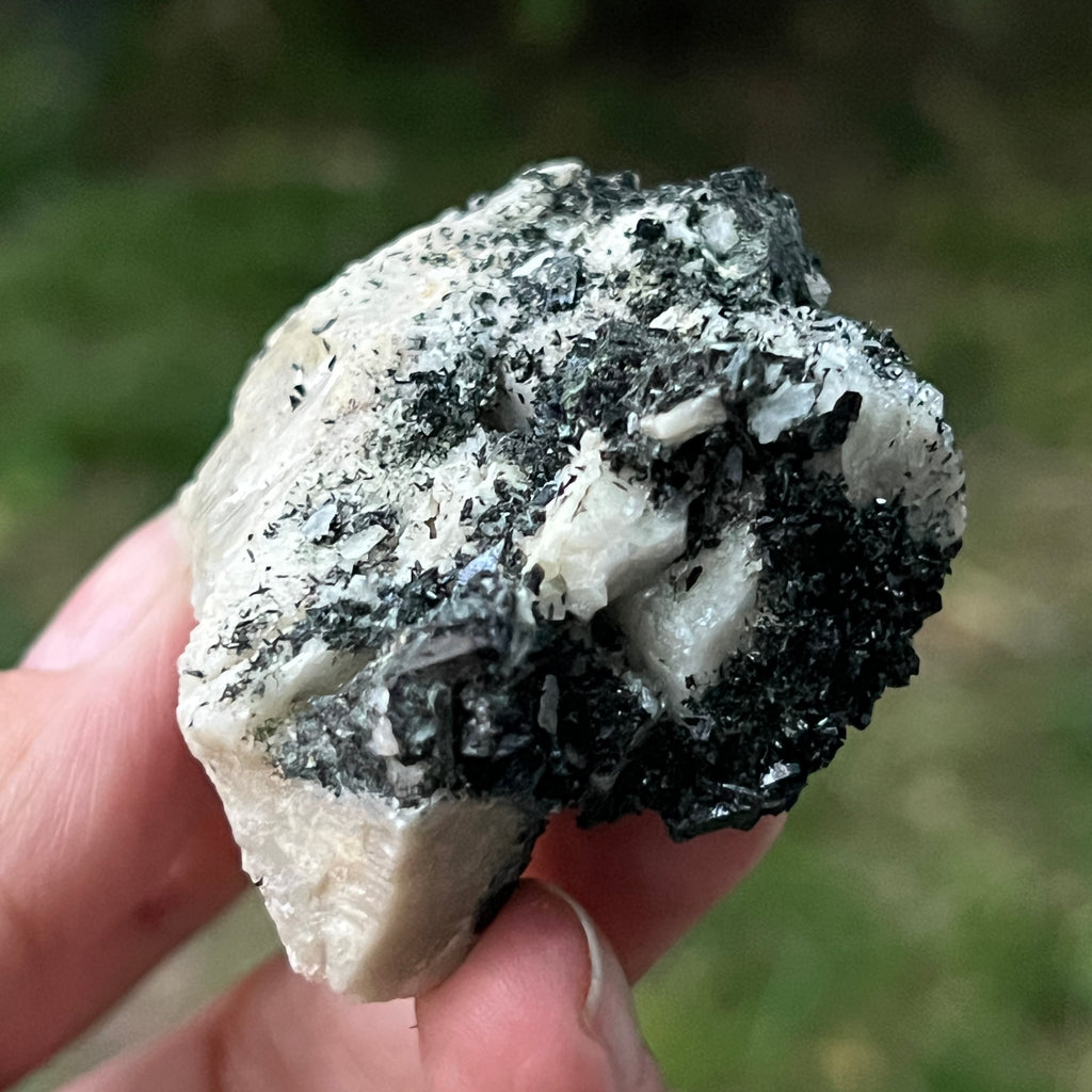 Cluster egirin mini cuart fumuriu/negru Zomba m13, pietre semipretioase - druzy.ro 8 