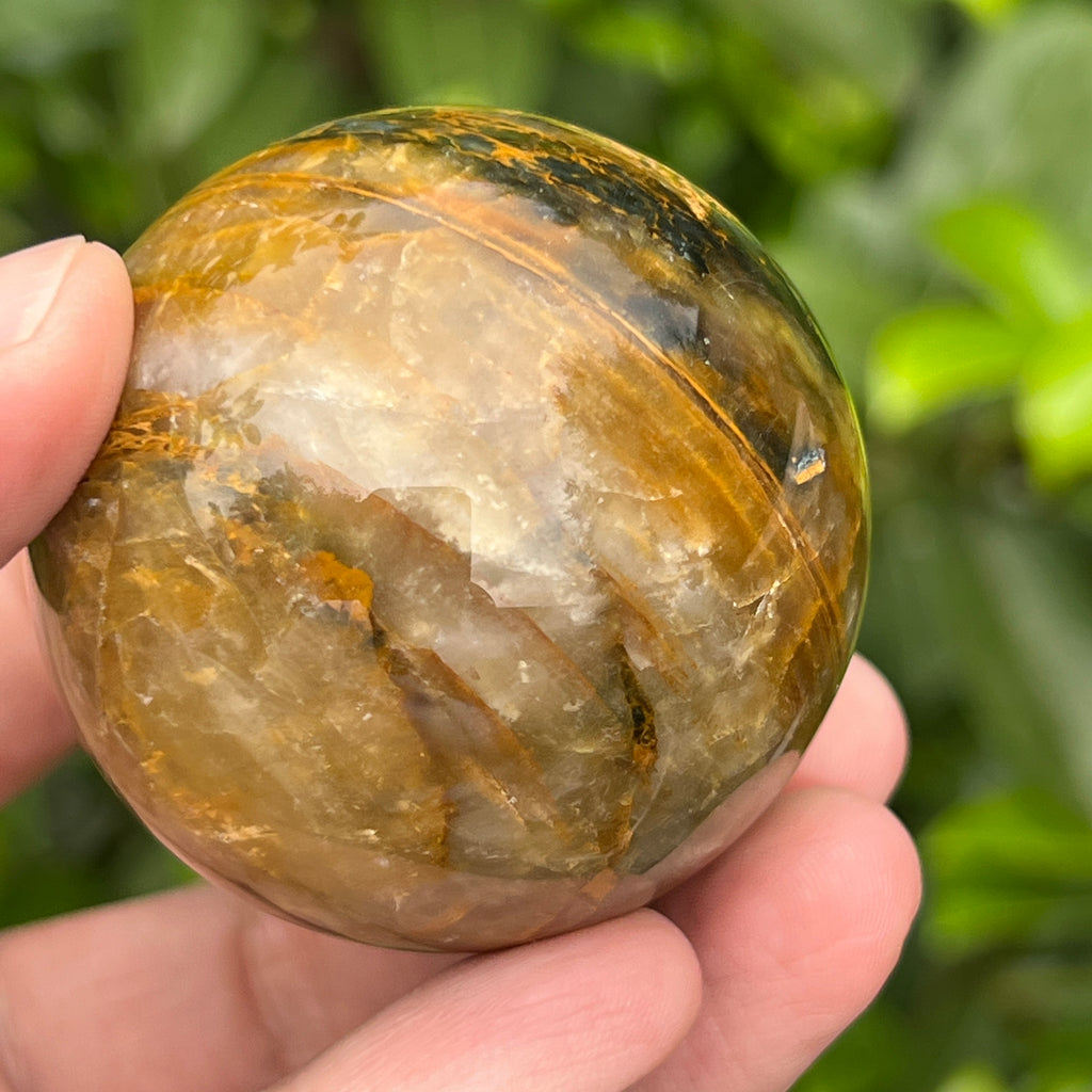 Sfera pietersit model 3, pietre semipretioase - druzy.ro 8 
