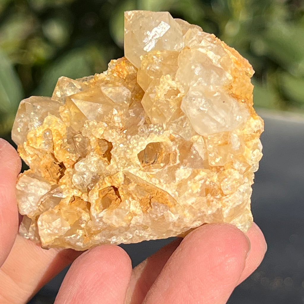 Cluster cuart lamaie Zambia, golden healer model 43, pietre semipretioase - druzy.ro 3 