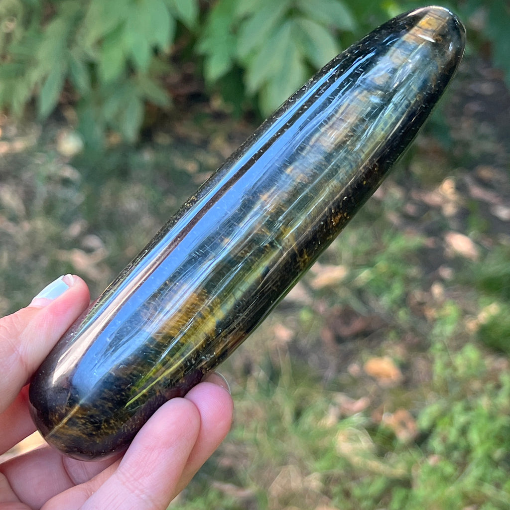 Bagheta masaj ochi de tigru m4, pietre semipretioase - druzy.ro 4 