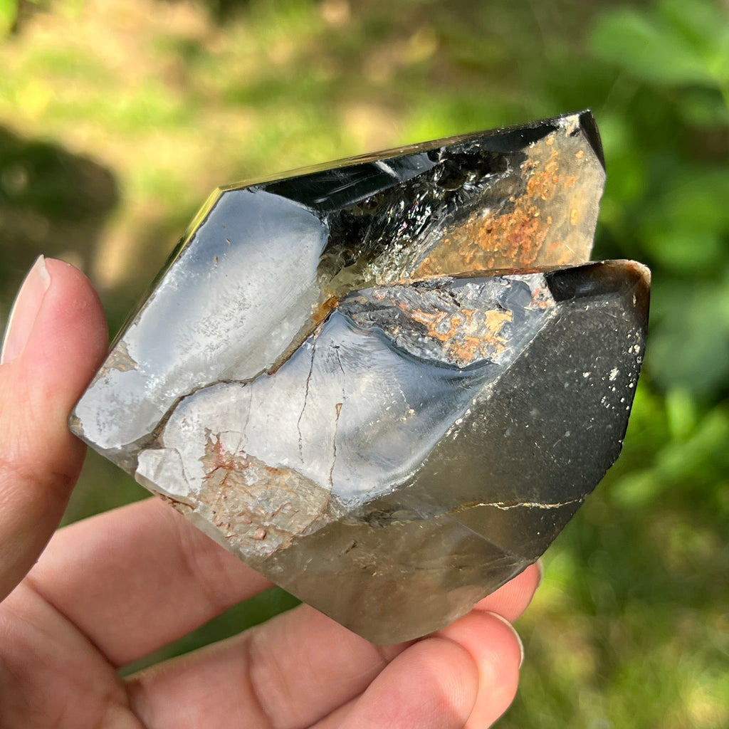 Varf brut cuart fumuriu | Model L4, pietre semipretioase - druzy.ro 7 