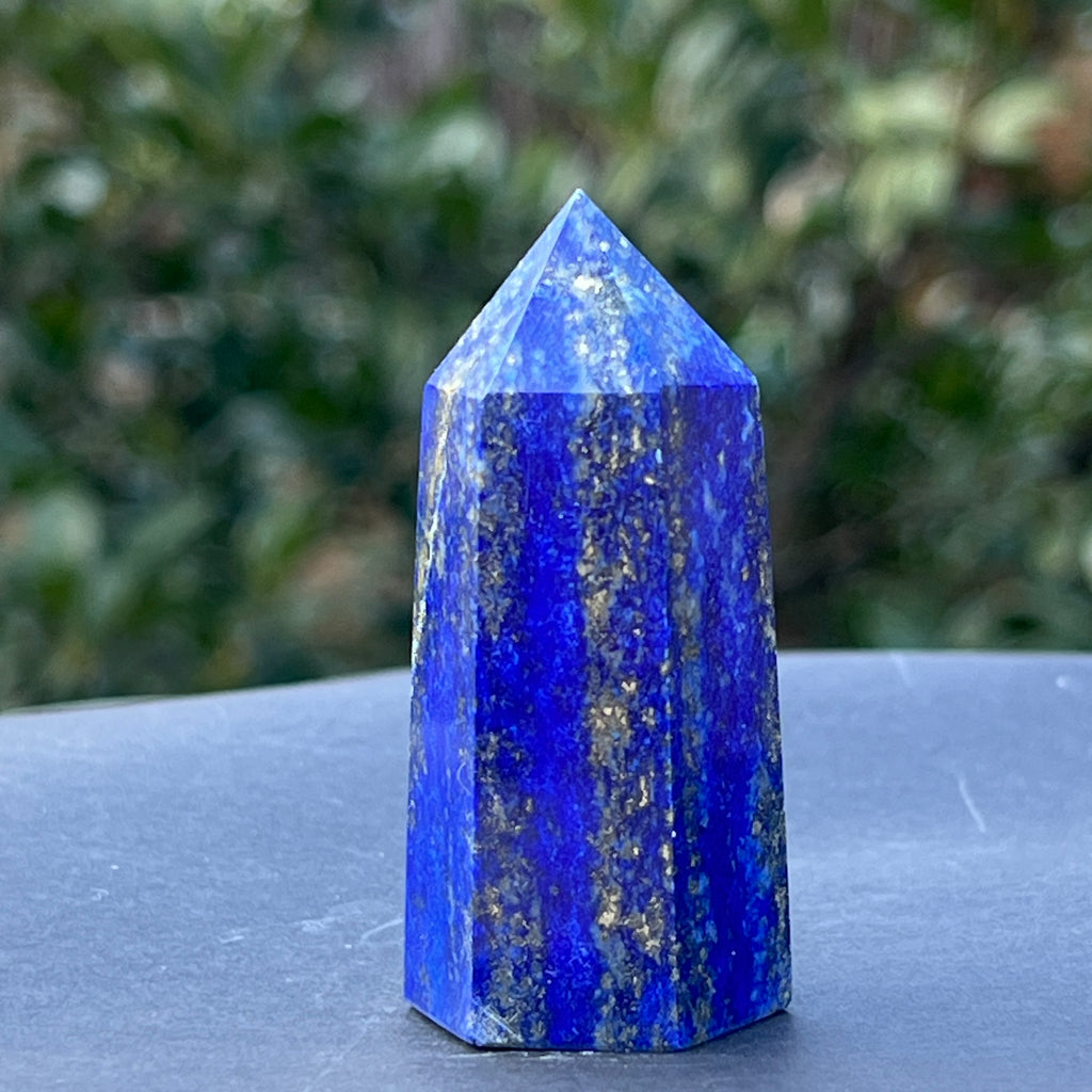 Turn/obelisc lapis lazuli m30, pietre semipretioase - druzy.ro 1 