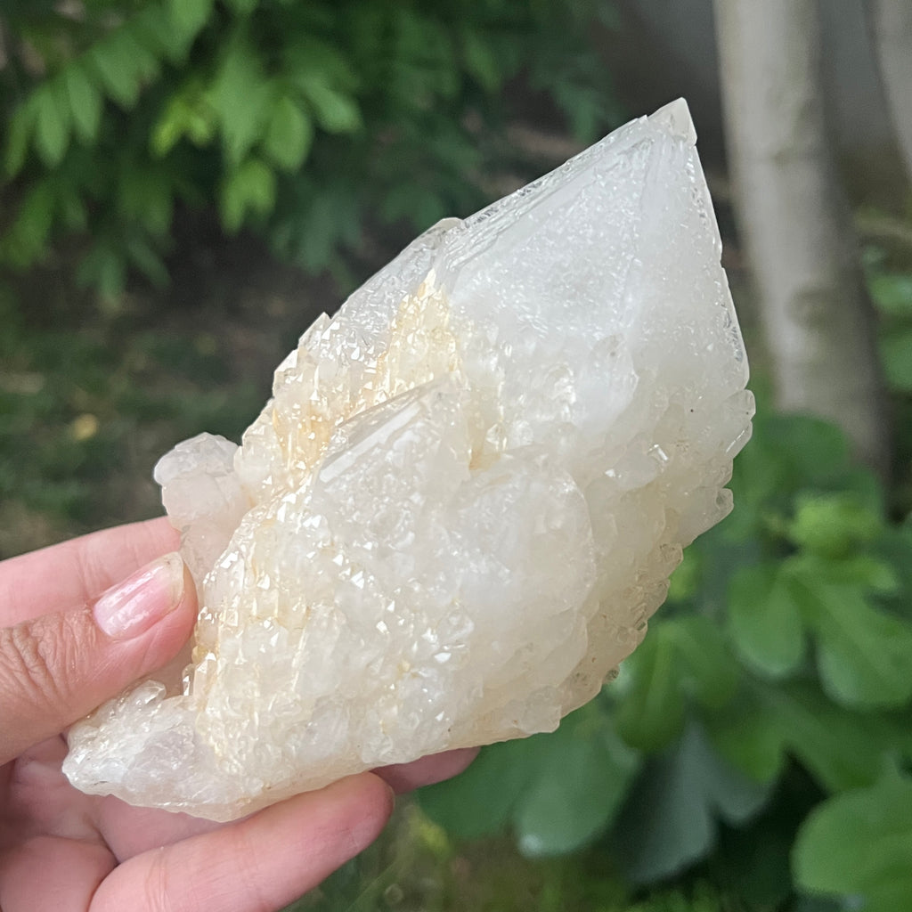 Varf cuart celest, cuart lumanare ( ananas) model 1, pietre semipretioase - druzy.ro 2 