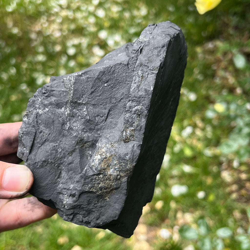 Shungit piatra bruta XXL model 6, pietre semipretioase - druzy.ro 5 