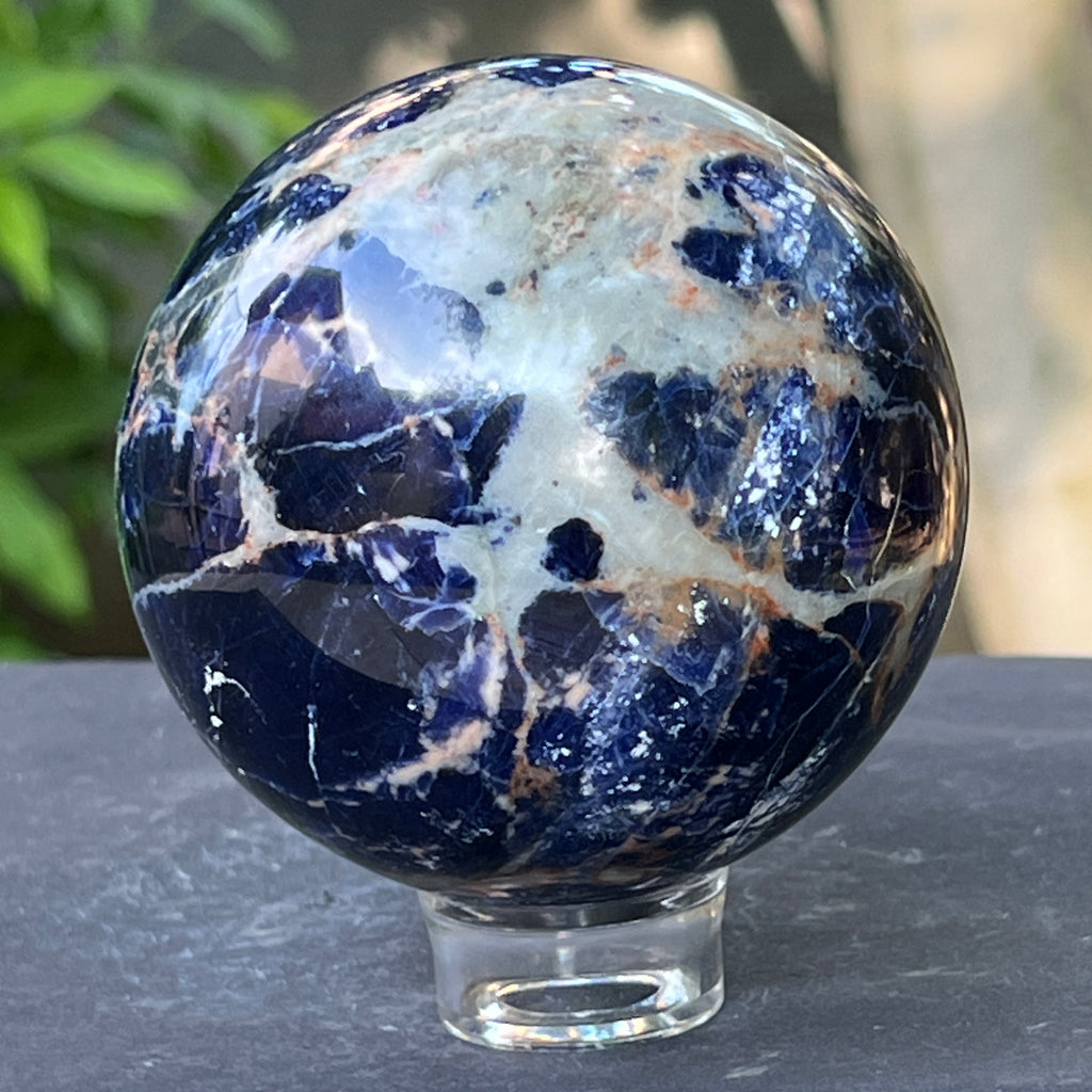 Sodalit sfera model 4, pietre semipretioase - druzy.ro 6 