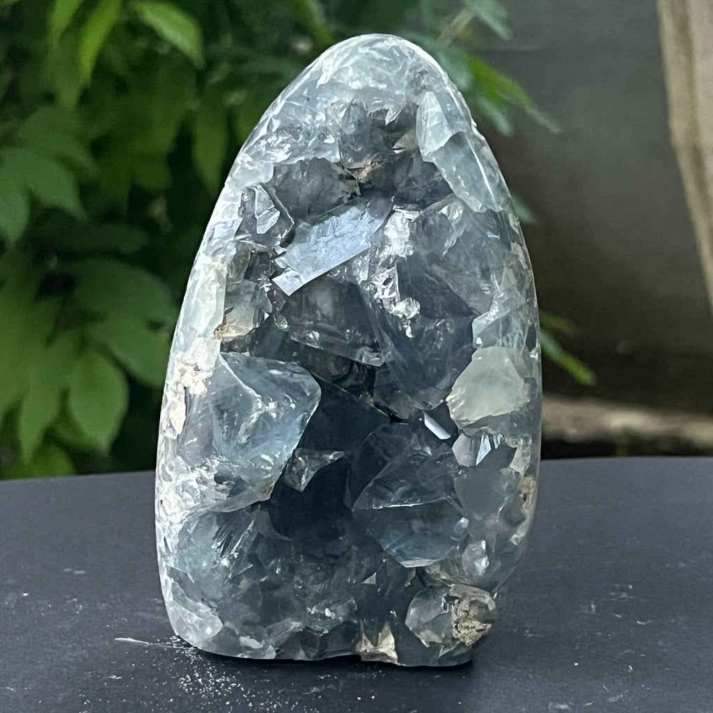 Sculptura celestit / celestina | Model 6, pietre semipretioase - druzy.ro 2 