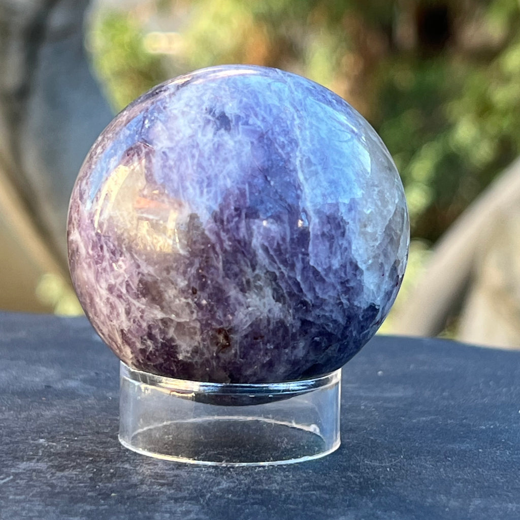 Lepidolit sfera model 2, druzy.ro, cristale 6