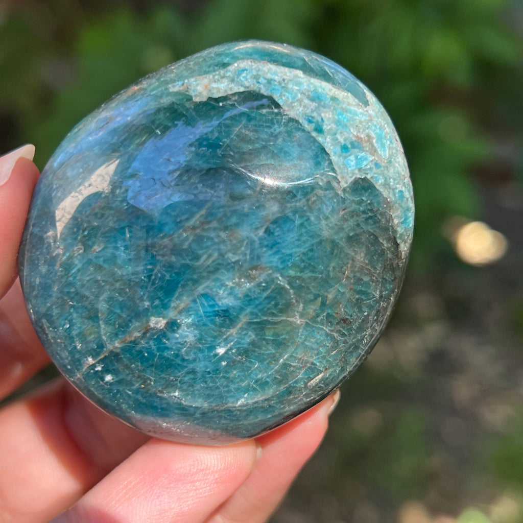 Apatit rulat palmstone model 4, pietre semipretioase - druzy.ro 1 
