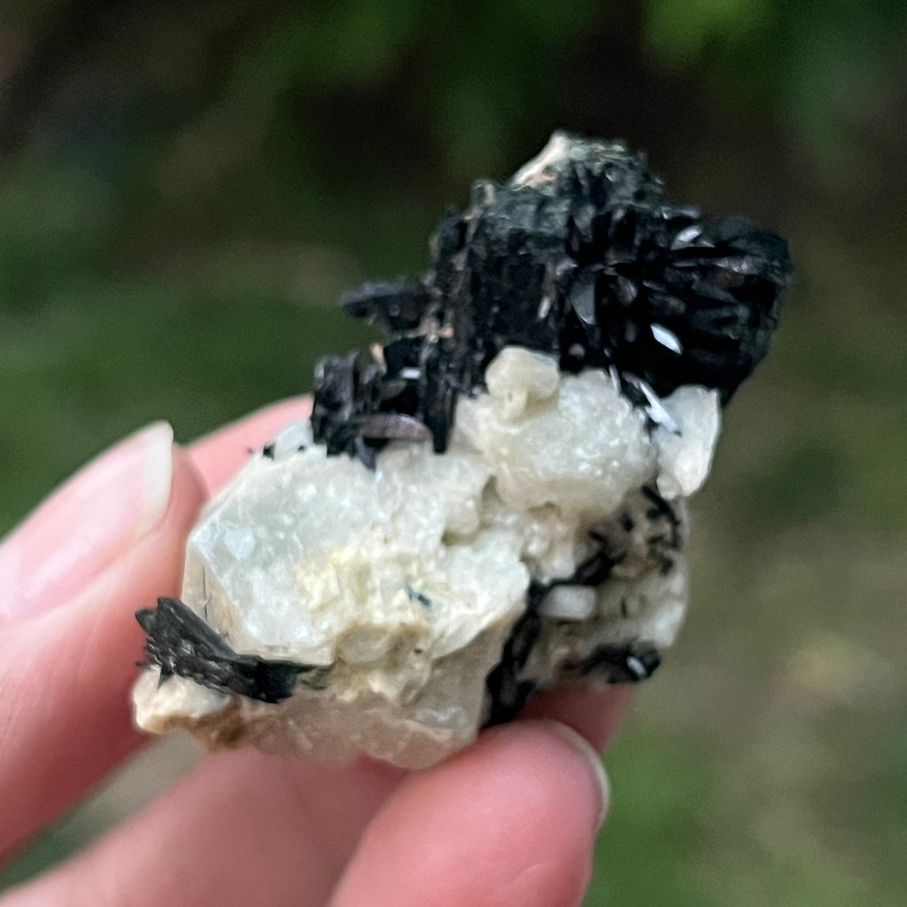 Cluster egirin mini cuart fumuriu/negru Zomba m9, pietre semipretioase - druzy.ro 8 
