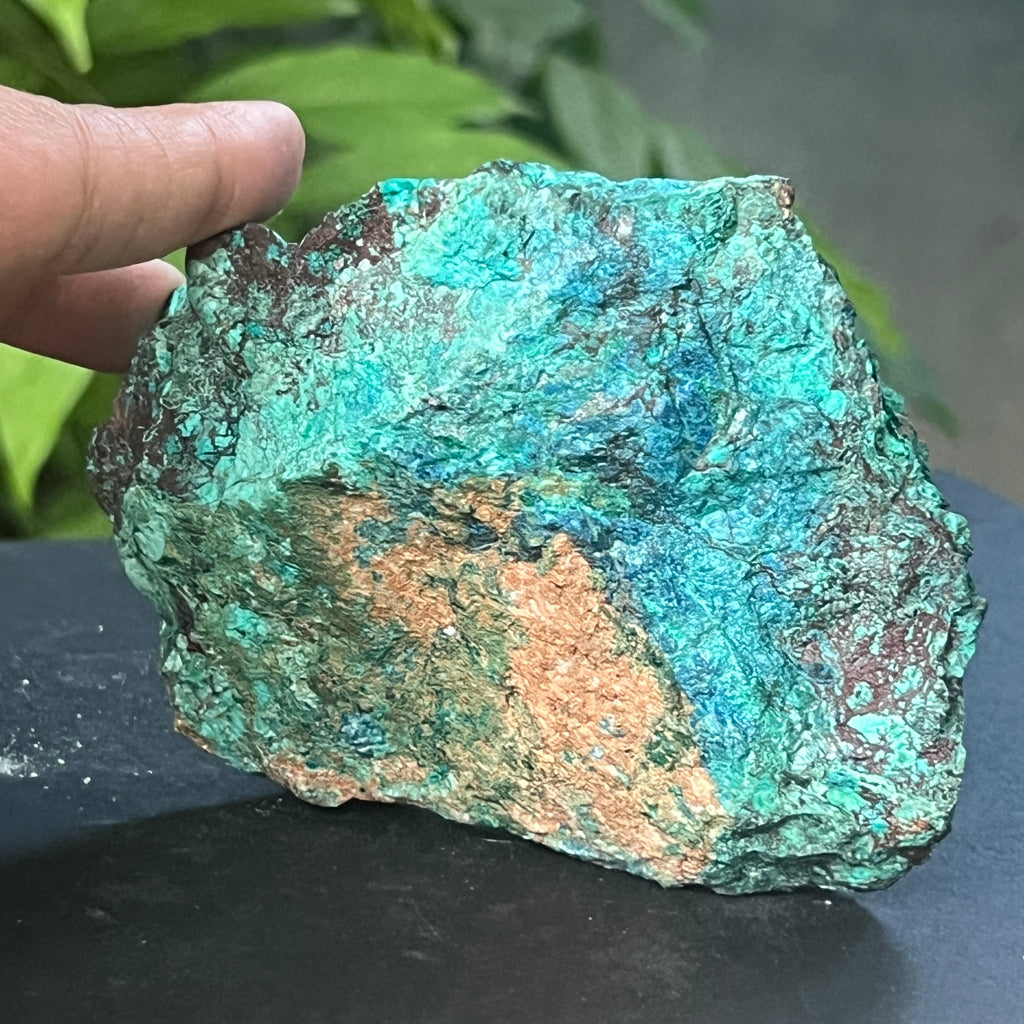 Piatra bruta Shattuckite m4, pietre semipretioase - druzy.ro 5 