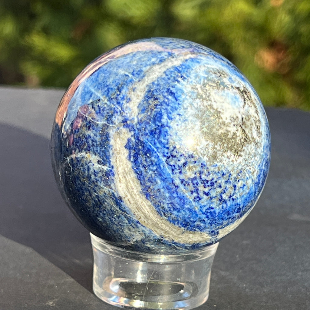 Sfera Lapis Lazuli model 1, pietre semipretioase - druzy.ro 1 