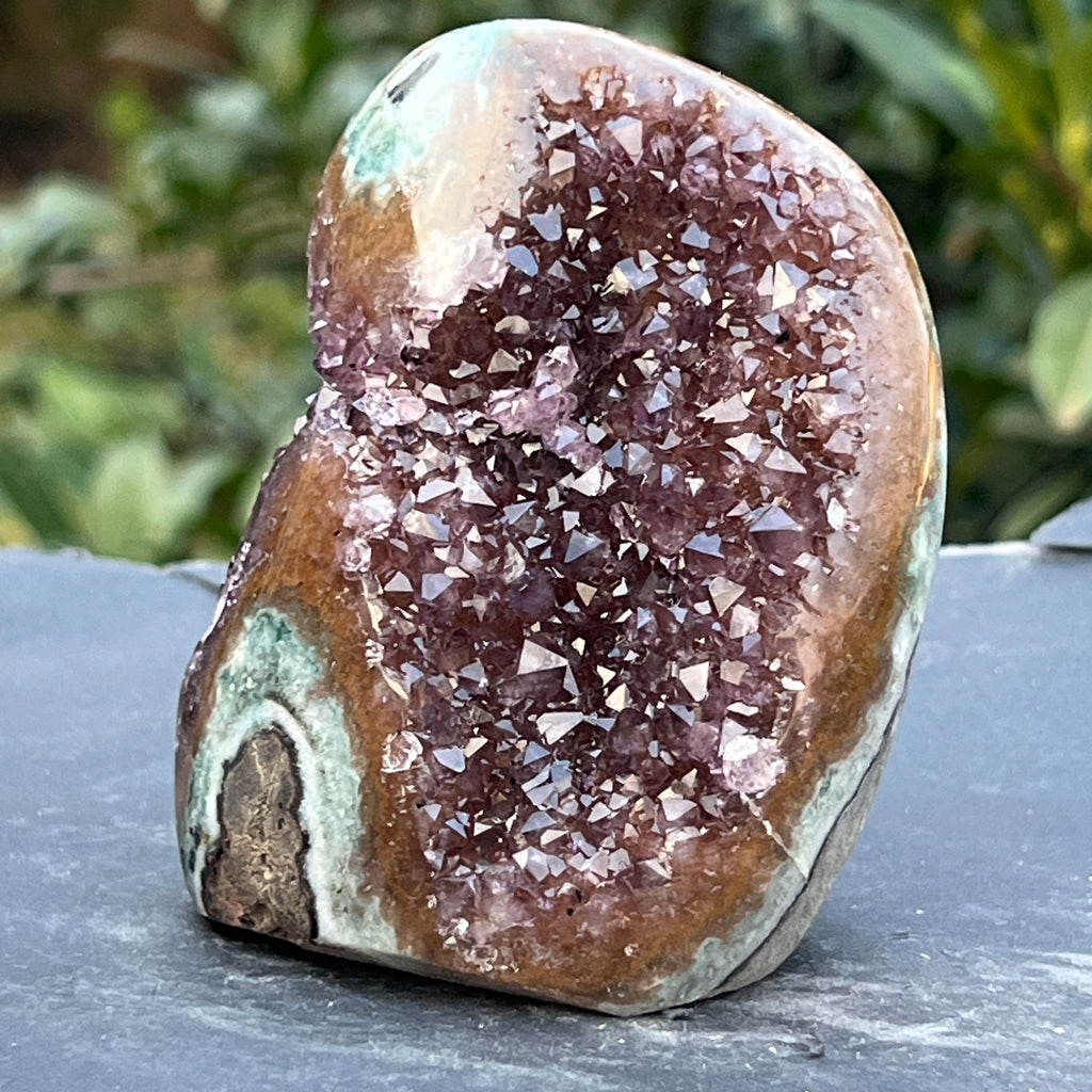 Ametist stalactit calitate +AAA, geoda ametist Uruguay, m11, pietre semipretioase - druzy.ro 4 