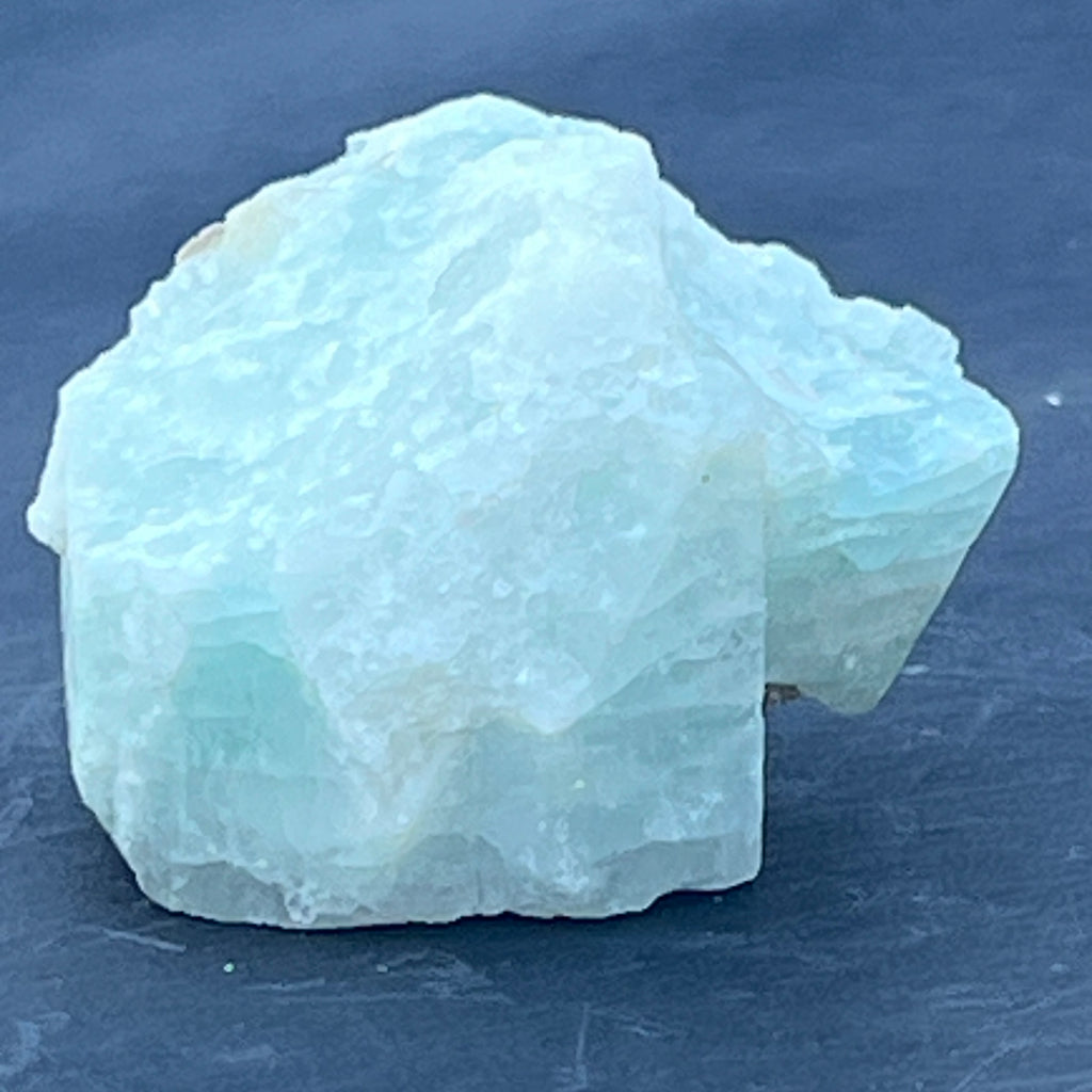 Acvamarin Pakistan piatra bruta model pk13, pietre semipretioase - druzy.ro 1 