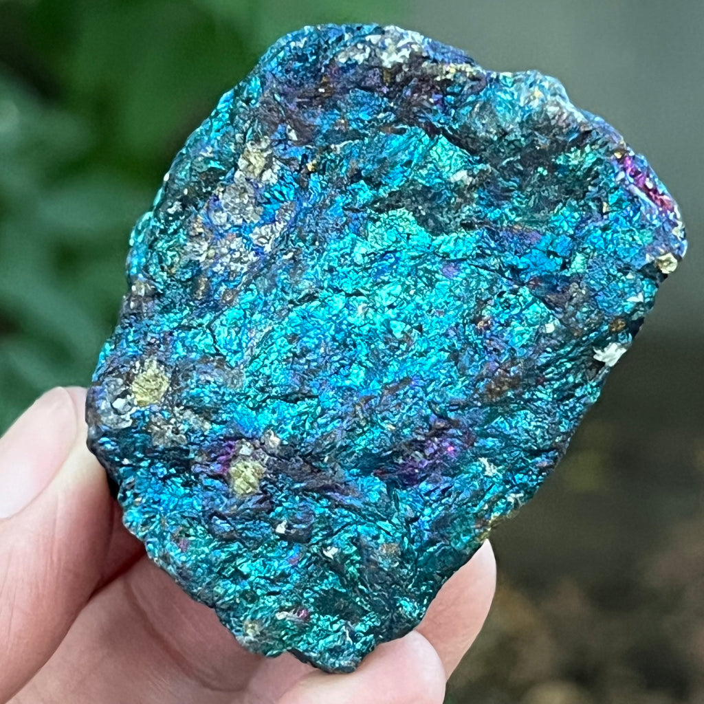 Calcopirita iridescentă din Mexic model 1, pietre semipretioase - druzy.ro 7 