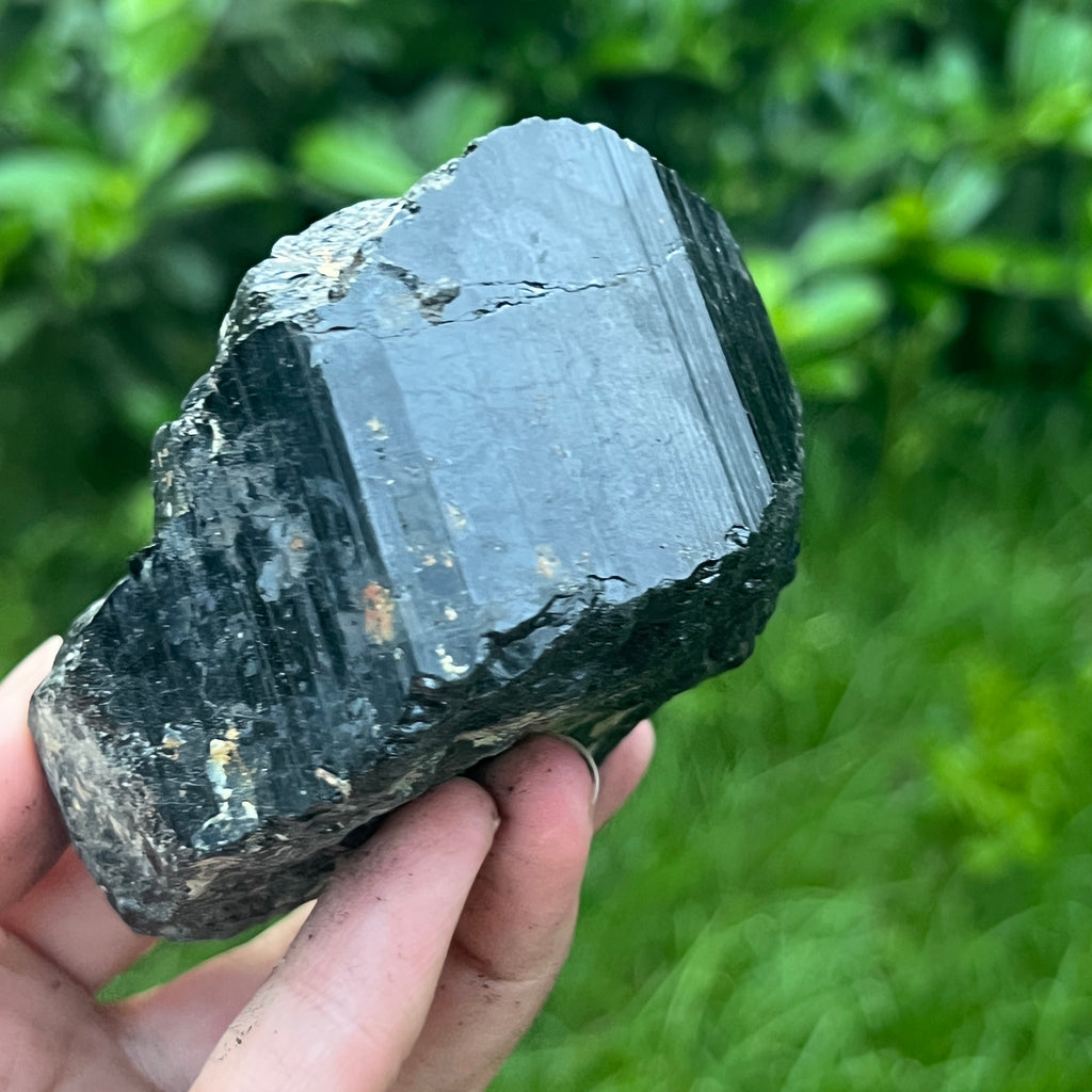 Turmalina neagra piatra bruta L16, pietre semipretioase - druzy.ro 10 