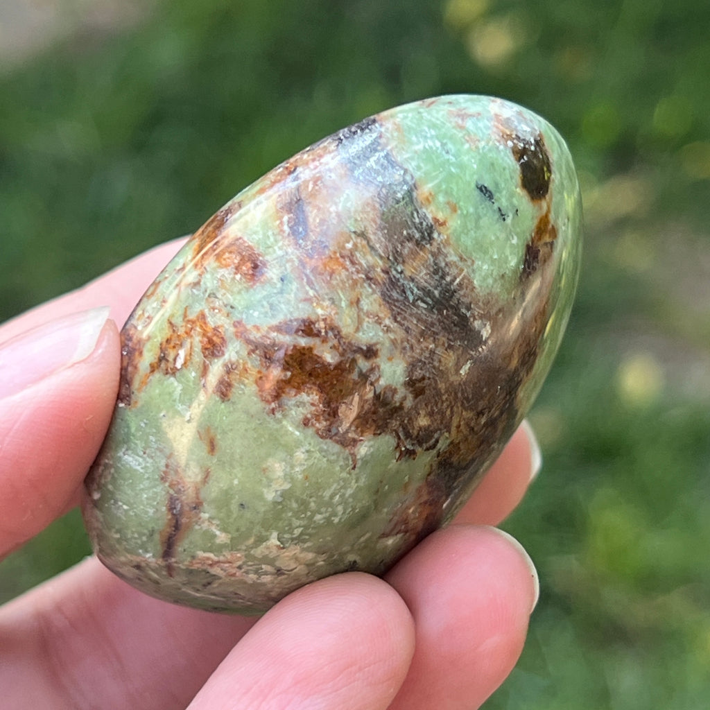 Palmstone crisopraz| Model 1, pietre semipretioase - druzy.ro 4 