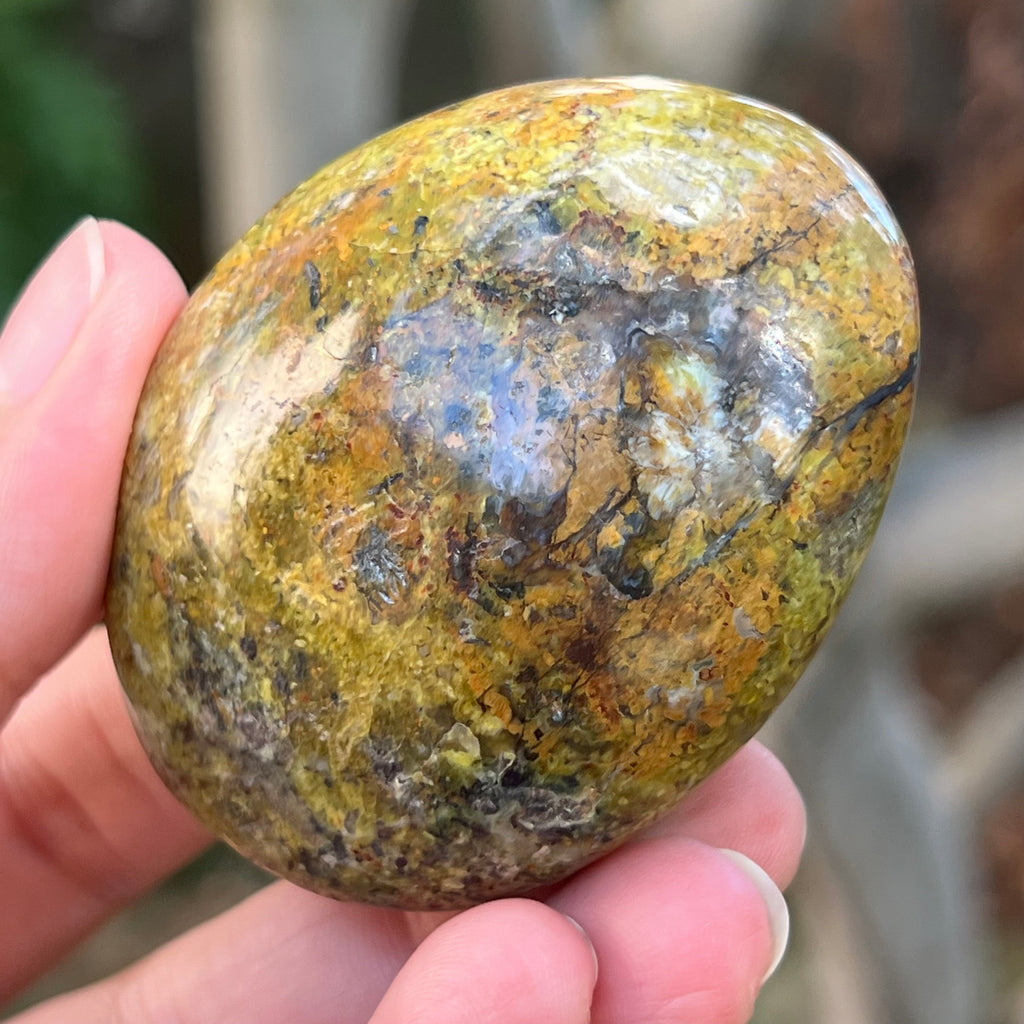 Opal verde palmstone m6, pietre semipretioase - druzy.ro 2 