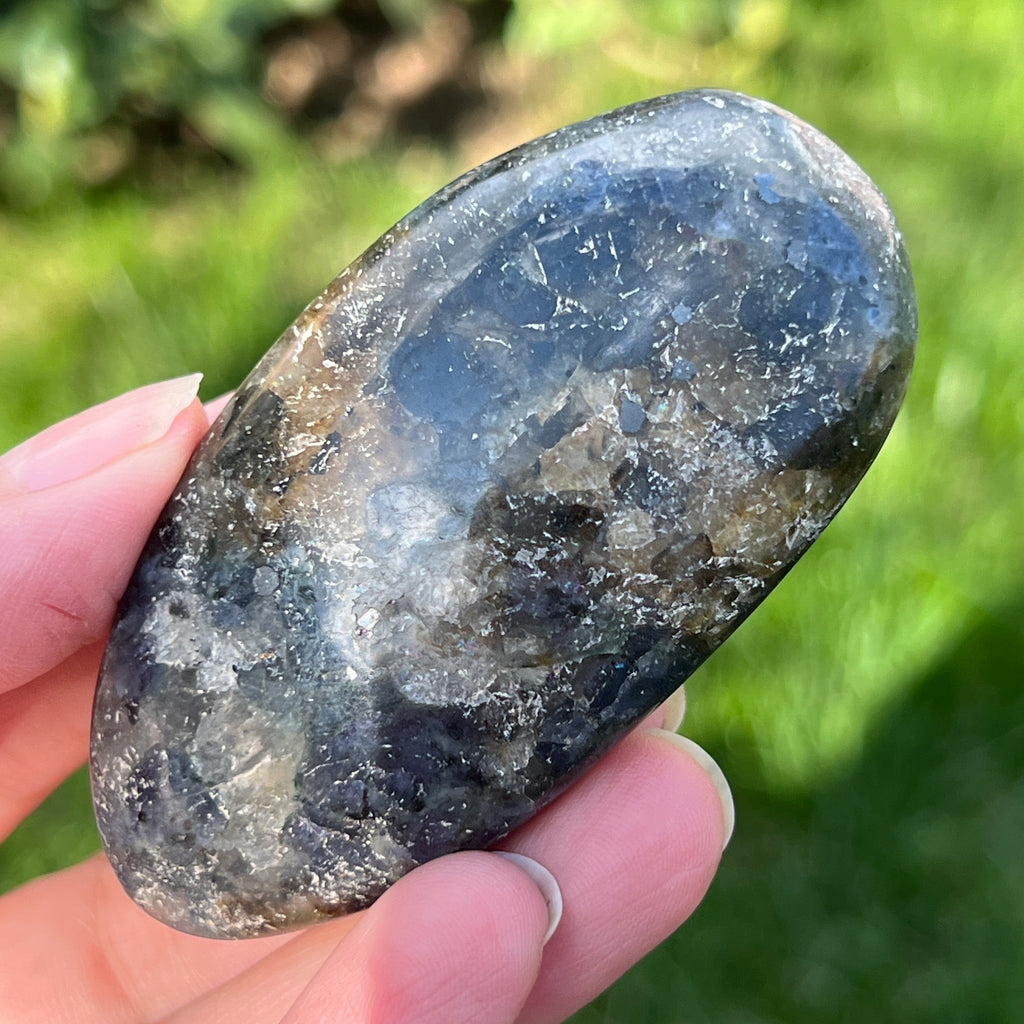 Palmstone Iolit (safir de apa) din Madagascar model 6, pietre semipretioase - druzy.ro 3 