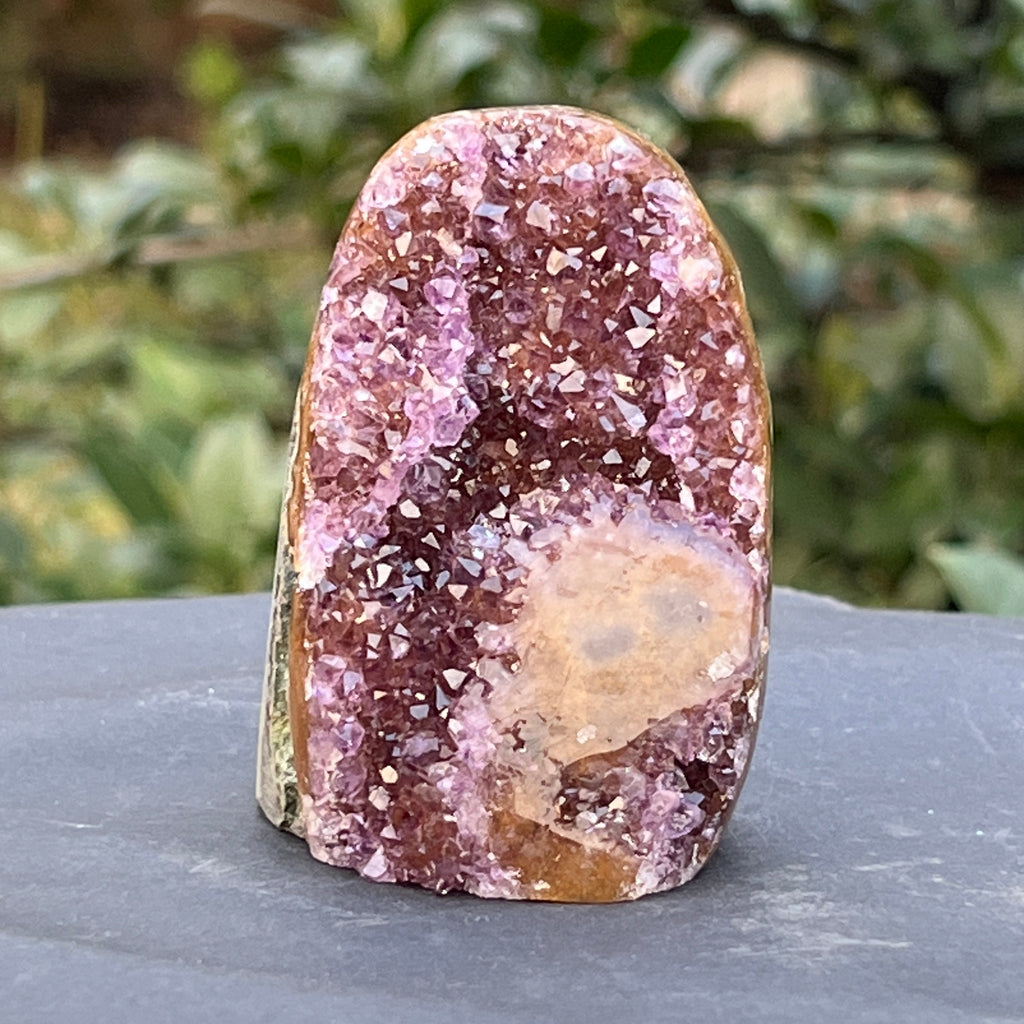 Ametist stalactit calitate +AAA, geoda ametist Uruguay, m13, pietre semipretioase - druzy.ro 2 