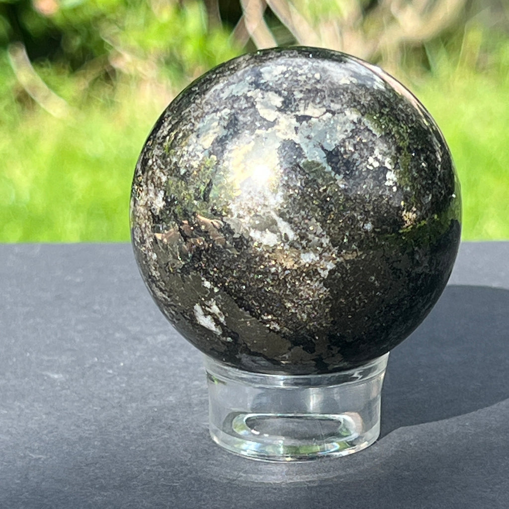 Sfera pirita model 9, pietre semipretioase - druzy.ro 3 