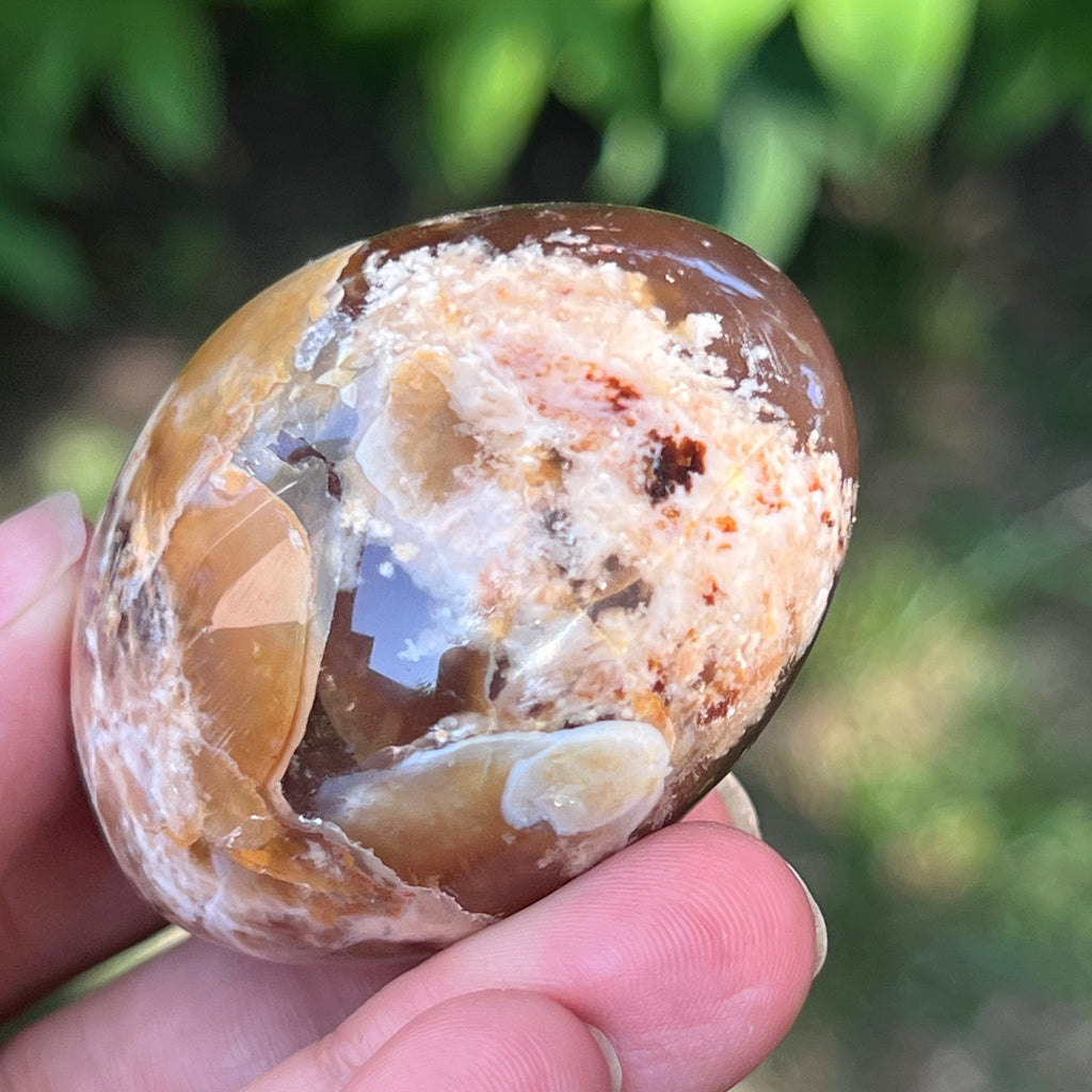 Palmstone agat negru | Model 6, pietre semipretioase - druzy.ro 2 