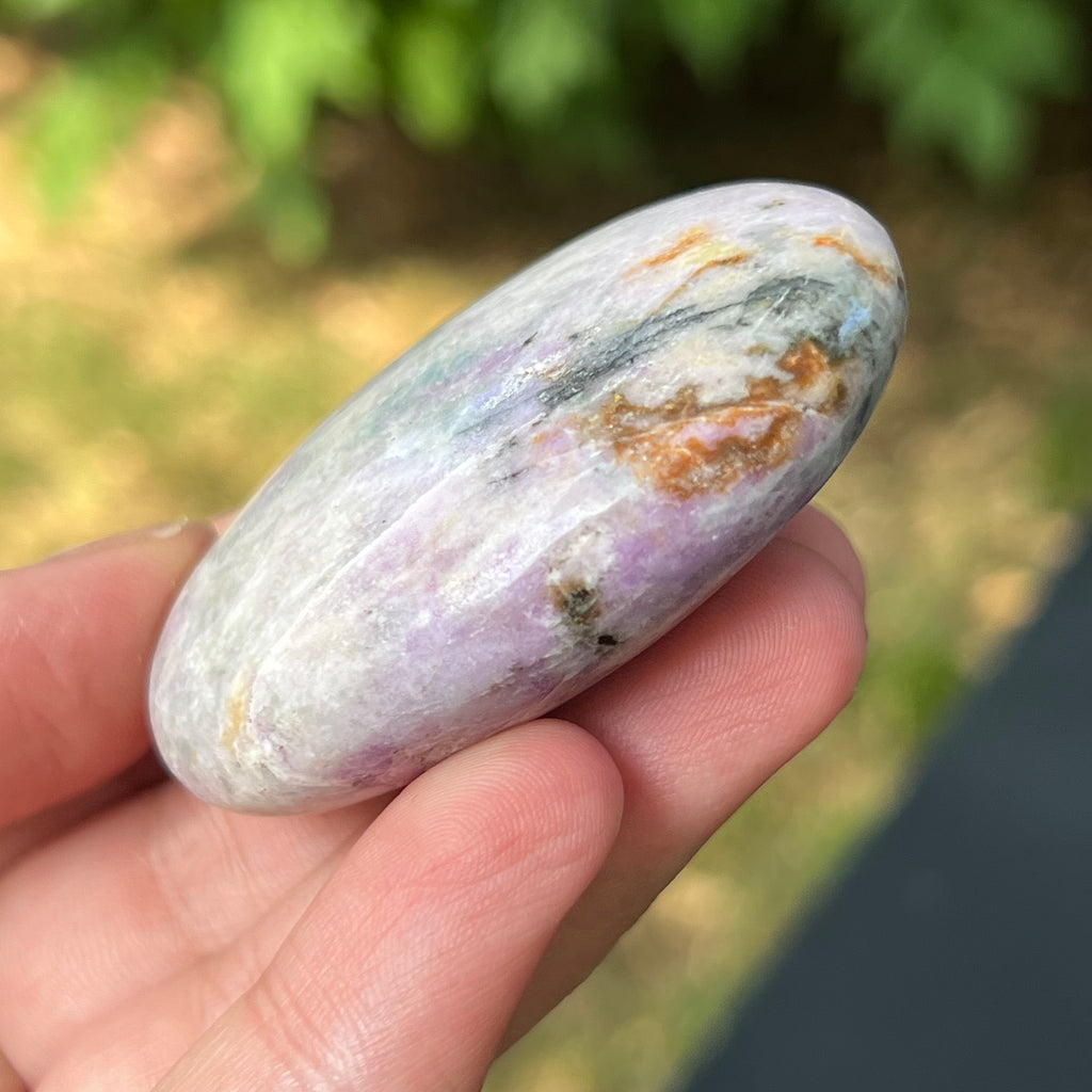 Hackmanit mov Uv reactive palmstone m3, druzy.ro, pietre semipretioase 3