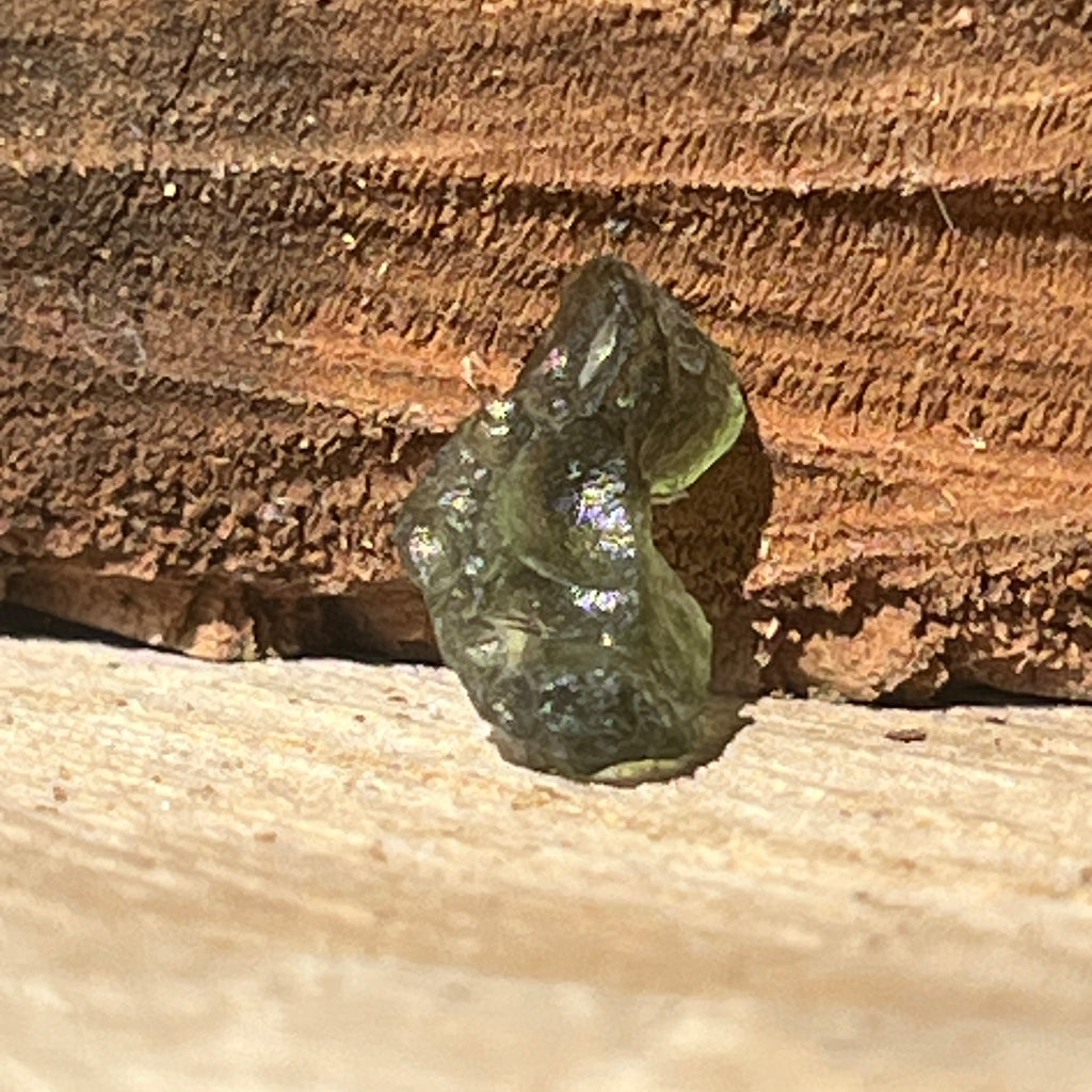 Moldavit piatra bruta model 2A/7, pietre semipretioase - druzy.ro 1 