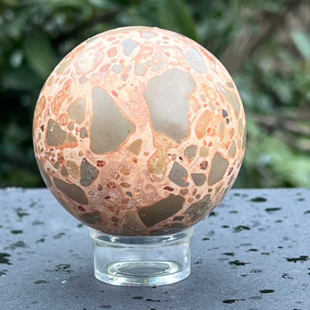 Sfera leopardit Peru model 2, pietre semipretioase - druzy.ro 3 