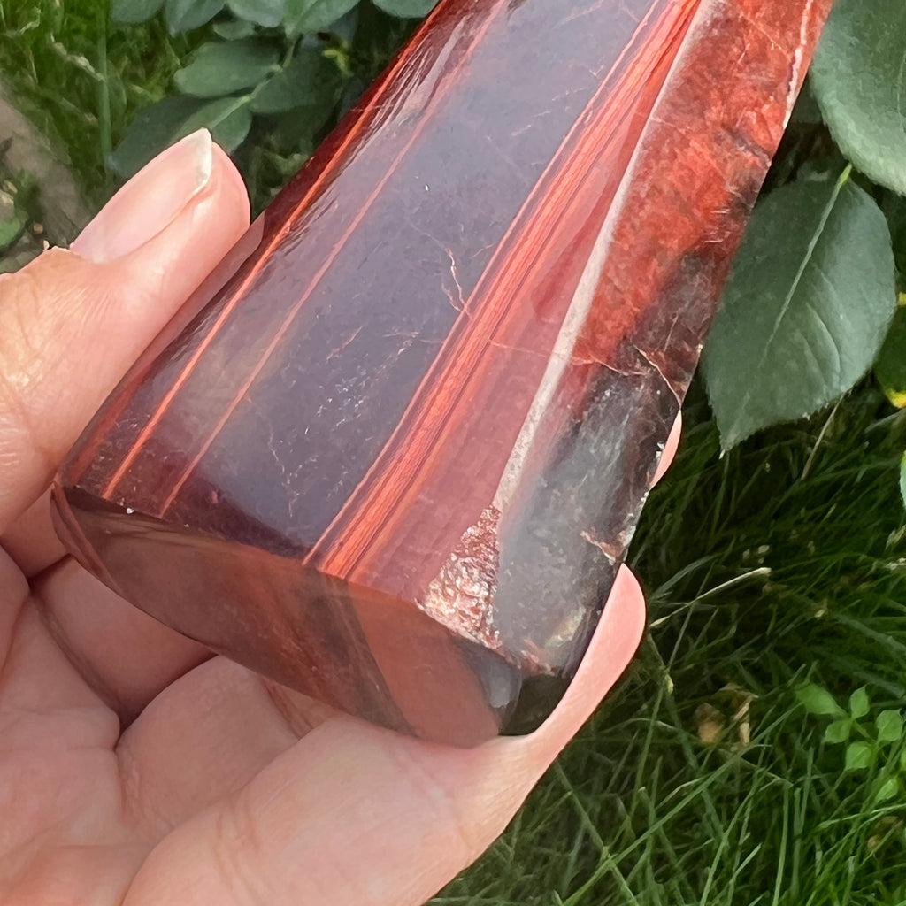 Ochi de tigru varf/generator model 1, pietre semipretioase - druzy.ro 10 