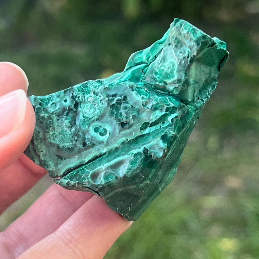 Malachit piatra bruta | Model 7, pietre semipretioase - druzy.ro 3 